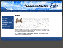Tablet Screenshot of paido.cz